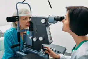 Eye exam and vision diagnostic